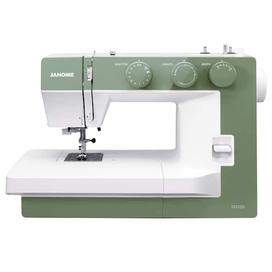 Janome 1522 Mechanical 22-Stitch Sewing Machine with Wide Sewing Bed